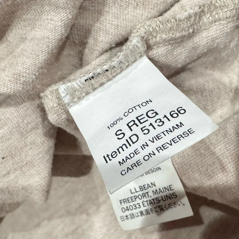 L.L. Bean Tan Restore The Outdoors Short Sleeve Graphic Tee Shirt Women’s Small Tan - Image 4