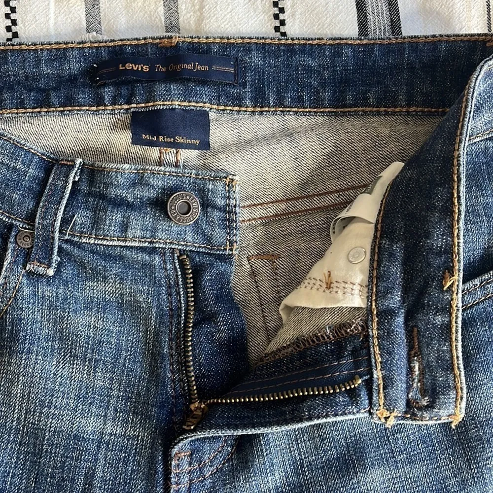 Levis • the original jean mid rise skinny - Image 7