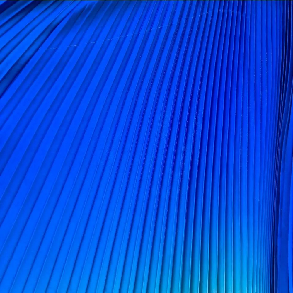 MAC DUGGAL 49903 Blue Ombre Pleated Charmeuse One-Shoulder Gown Dress 10 - Image 10