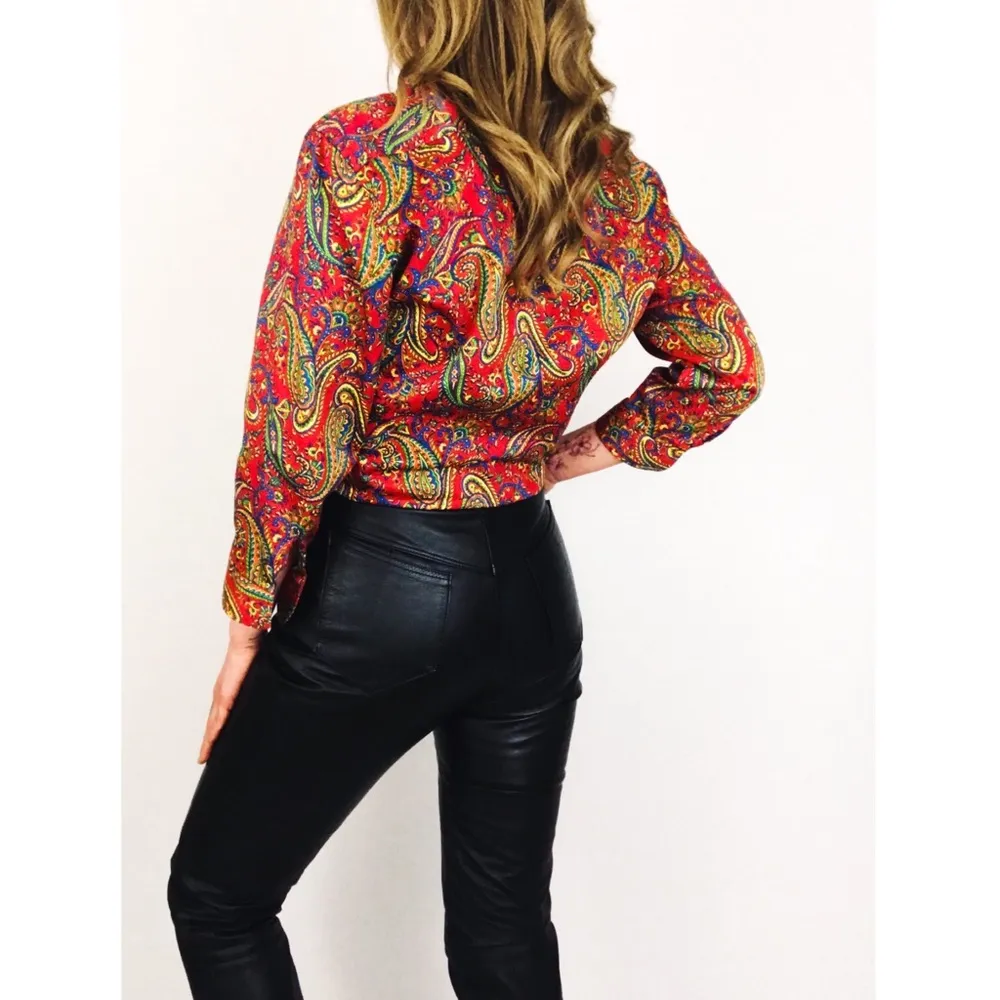 Vintage Ralph Lauren Paisley Button - Image 5