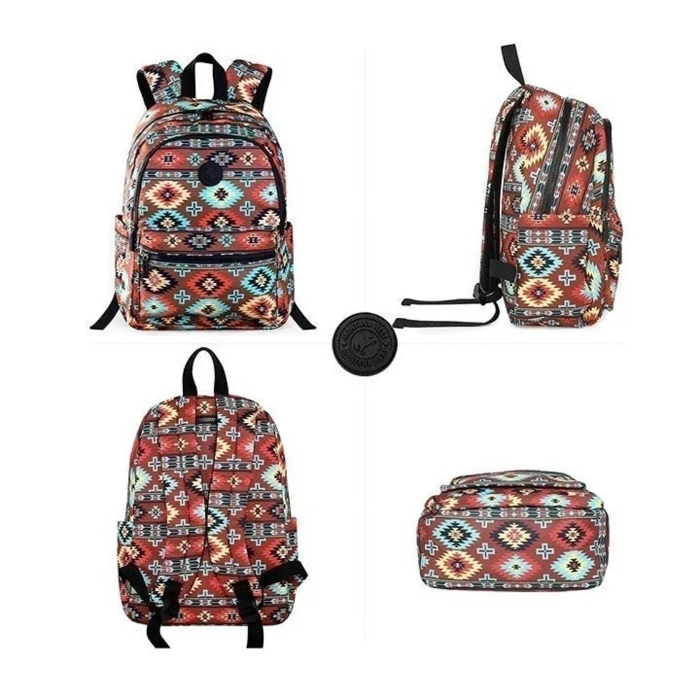 AZTEC DARK RED BACKPACK NWT - Image 5
