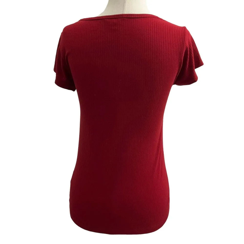 Guess Red Top Size S (37-38) - Image 2