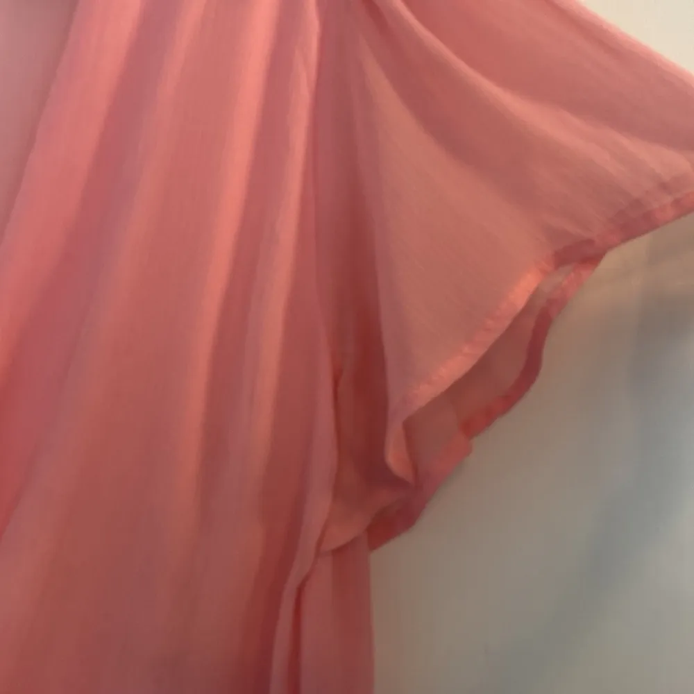 Mi Ami navy pink V-neck flowy  waist lightweight keyhole back - Image 10