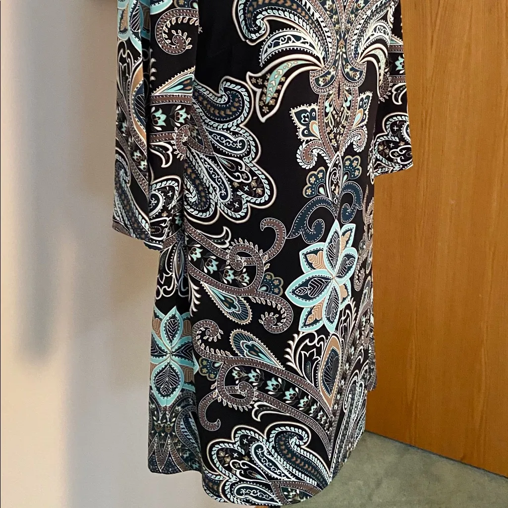 Nice lined dress 🌷🌷🌷 Black Size L - Image 3