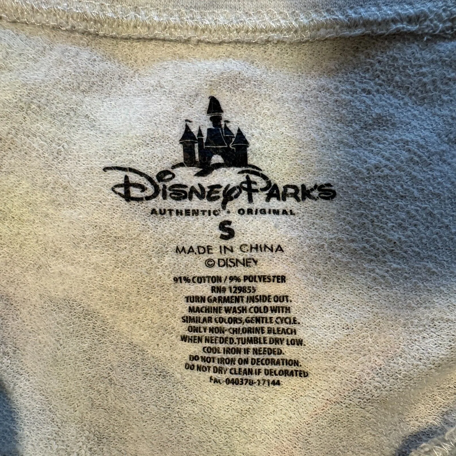 Disney Parks | Minnie Mouse Varsity Pullover Sweater Size Small Disneyland - Image 4