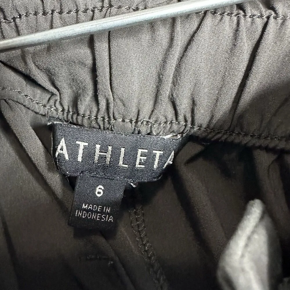 Women's Athleta Size‎ 6 Skyline Paper Bag Stretch Pant Athleisure - Image 4