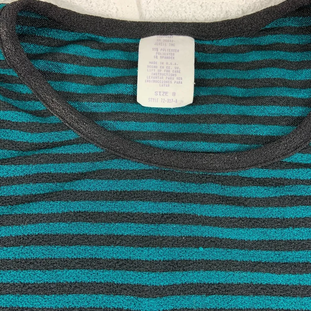 Sz 8 Stripe body con fitted maxi tunic Jerell Inc. - Image 4