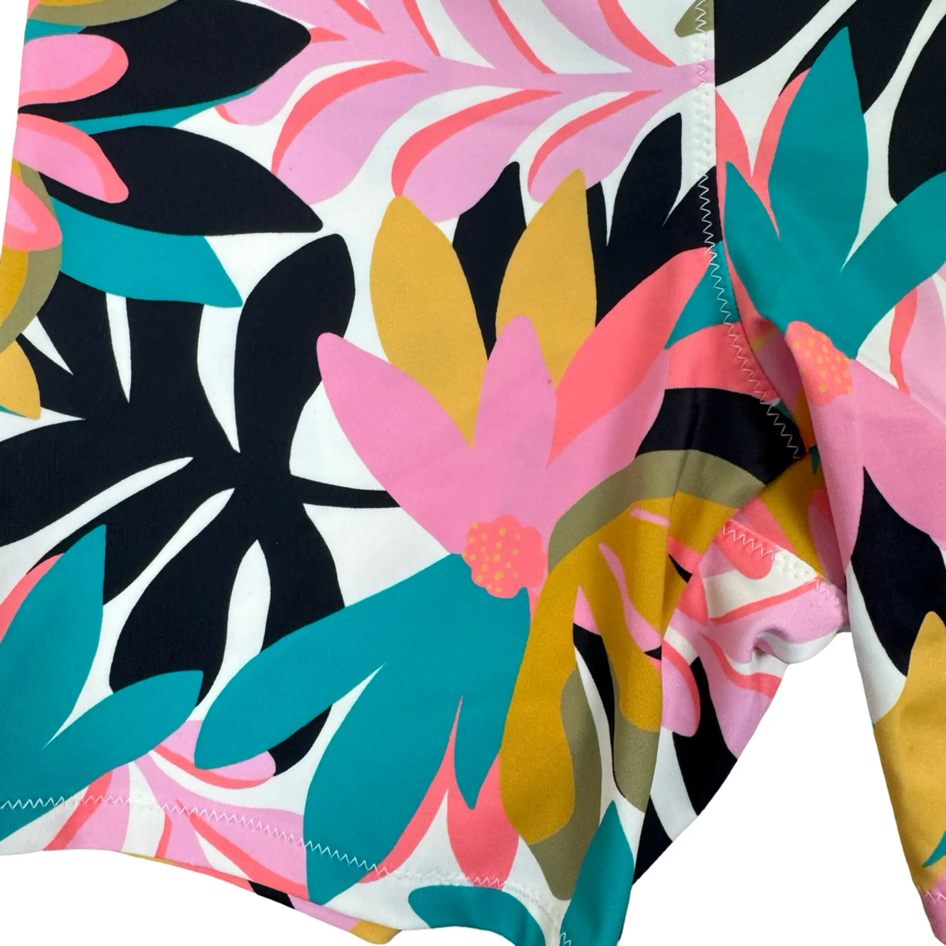 NWT Billabong Drifter Bike Short — Floral High Rise Athletic Women's Shorts - Image 6