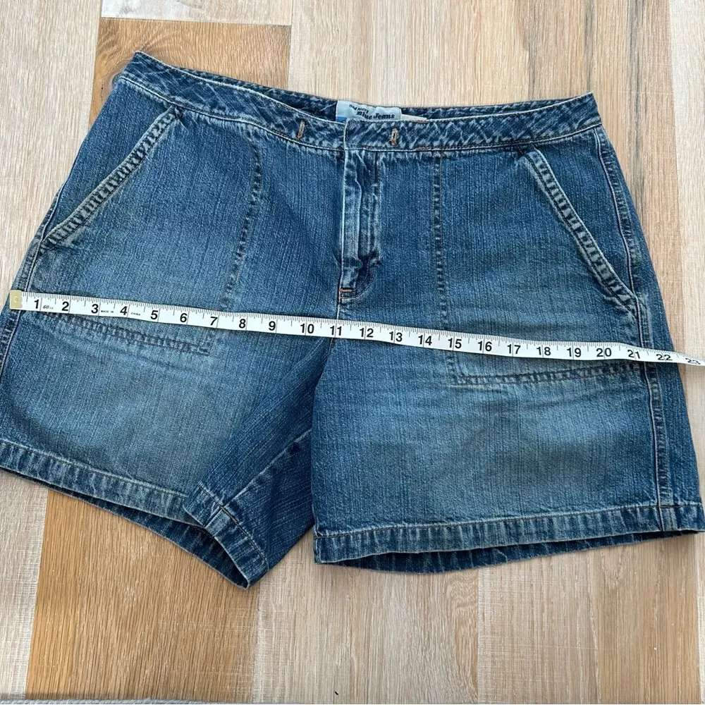 Vintage Jean shorts size 12 Y2K cargo shorts jorts - Image 5