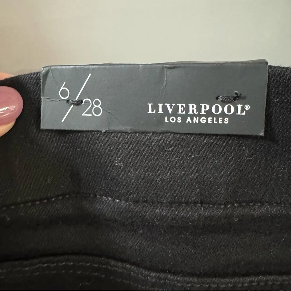 NWT Liverpool Black‎ Pull On Size 6/28 Skinny Jeans - Image 6