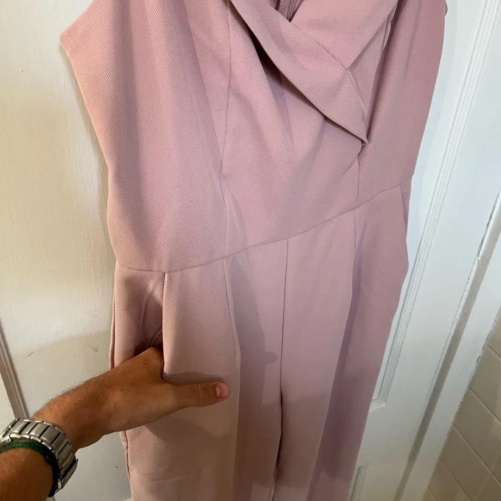 Gianni Bini Mauve Sleeveless Jumpsuit - Image 3