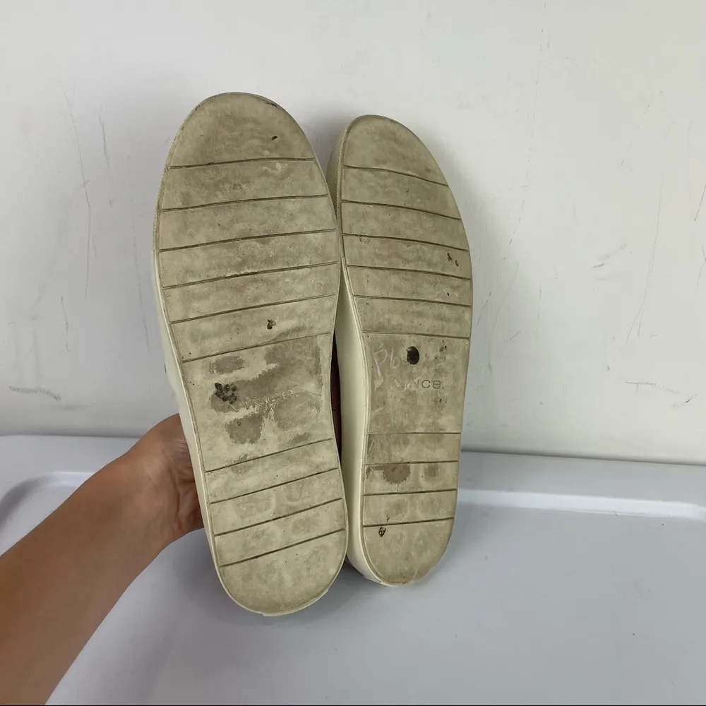 Vince Preston Dusty Pink Suede Loafer Sneaker Sz 8 - Image 9