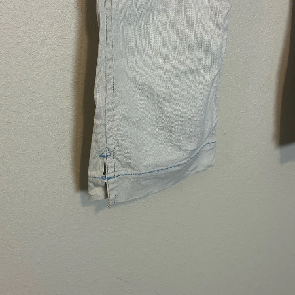 Free People Vintage Rare‎ Y2K Low-Rise Flared Leg Pants Size 10 - Image 3