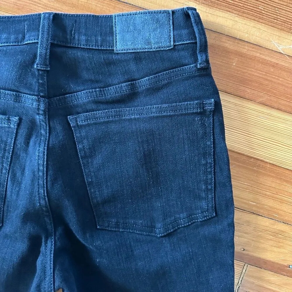 Madewell Kick Out Crop Jeans in Black Rinse Wash Size 27 - Image 7