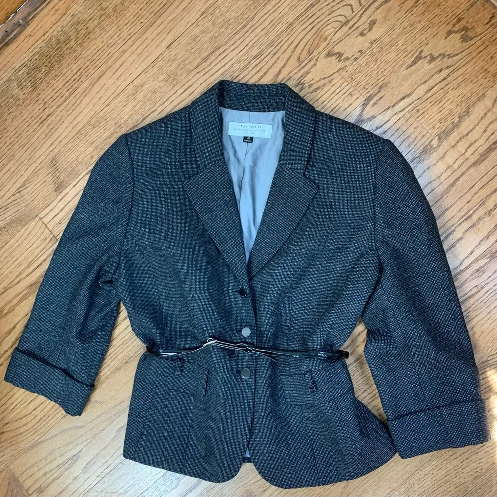 TAHARI | Tweed Blazer - Image 4