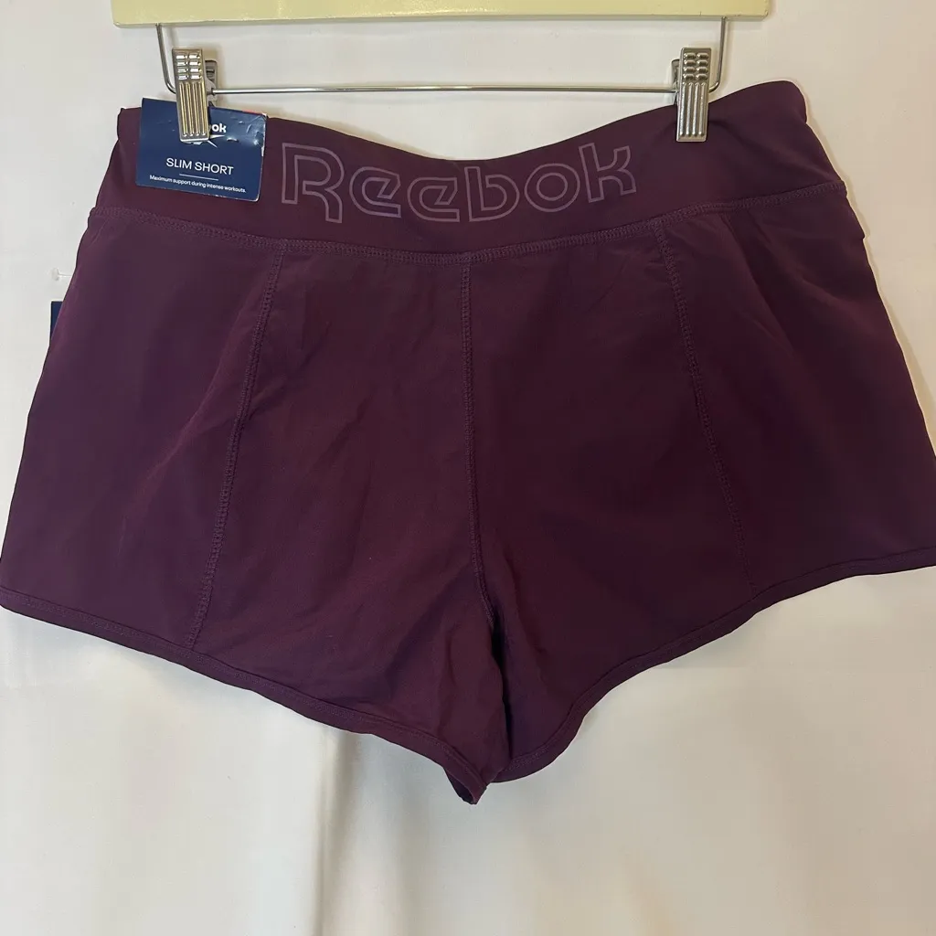 Reebok all Day Vector Short potent Purple Large Nwt - Image 3