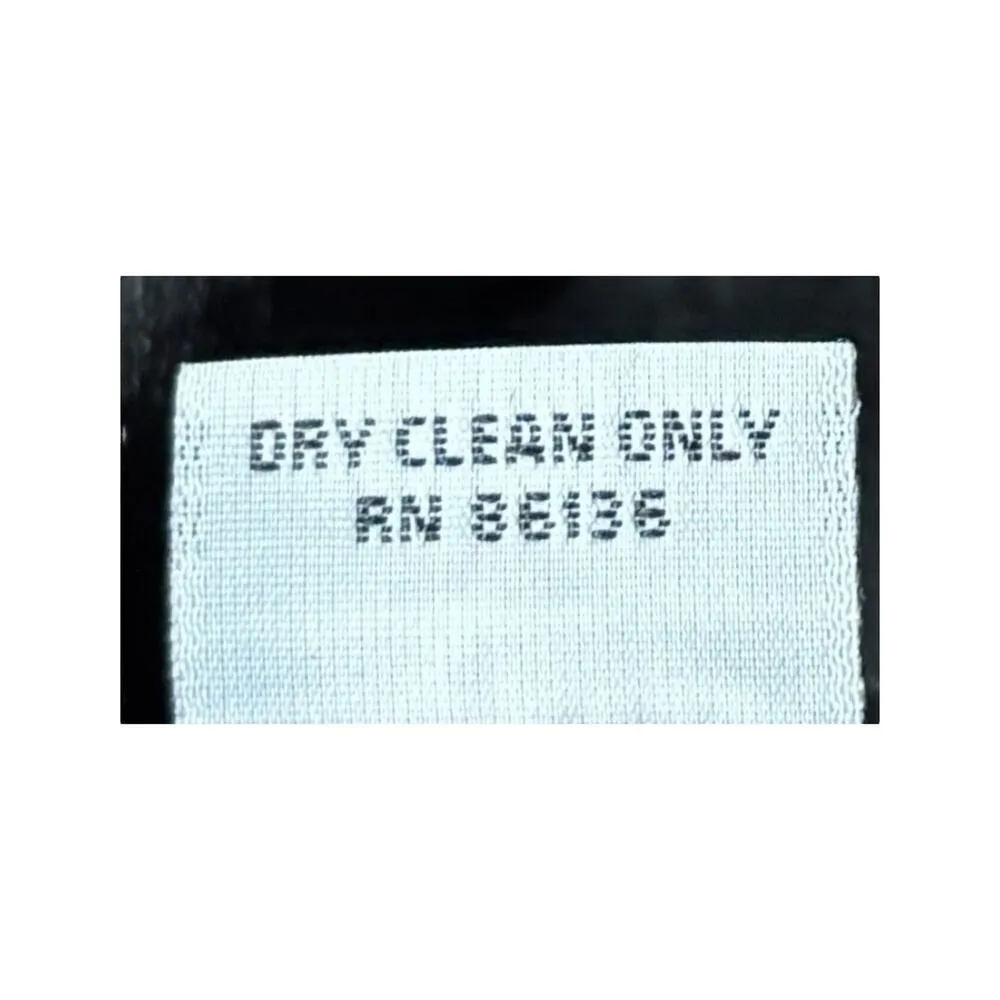 Bryn Walker Knit Top Size Medium Gray Black Polka Dots Abstract Lagenlook Artsy - Image 8