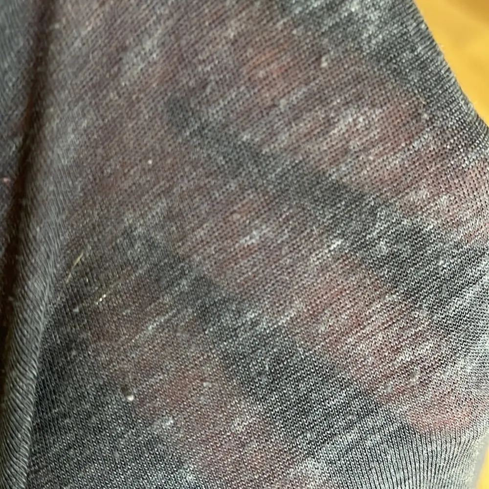 Night Moves of New York Charcoal Top Wrap High Low Shirt Womens Small - Image 10