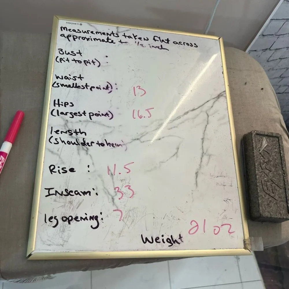 Zara high waisted button fly slit leg frayed hem size 2 - Image 12