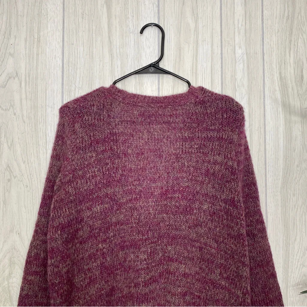 Free People Karina Wrap Sweater Wool Mohair Alpaca size XS Extra Small - Image 6