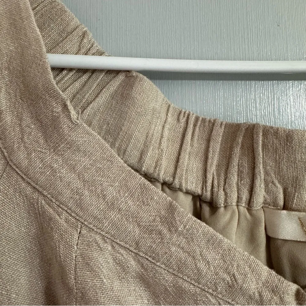 WAYF Beige Button Down Midi Dress Size XS - Image 8