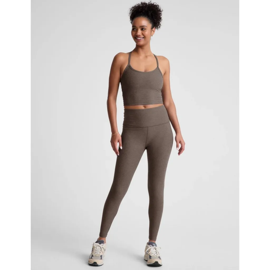 BEYOND YOGA Caught in the Midi High Waist Leggings in Soft Umber Size X-Small - Image 2