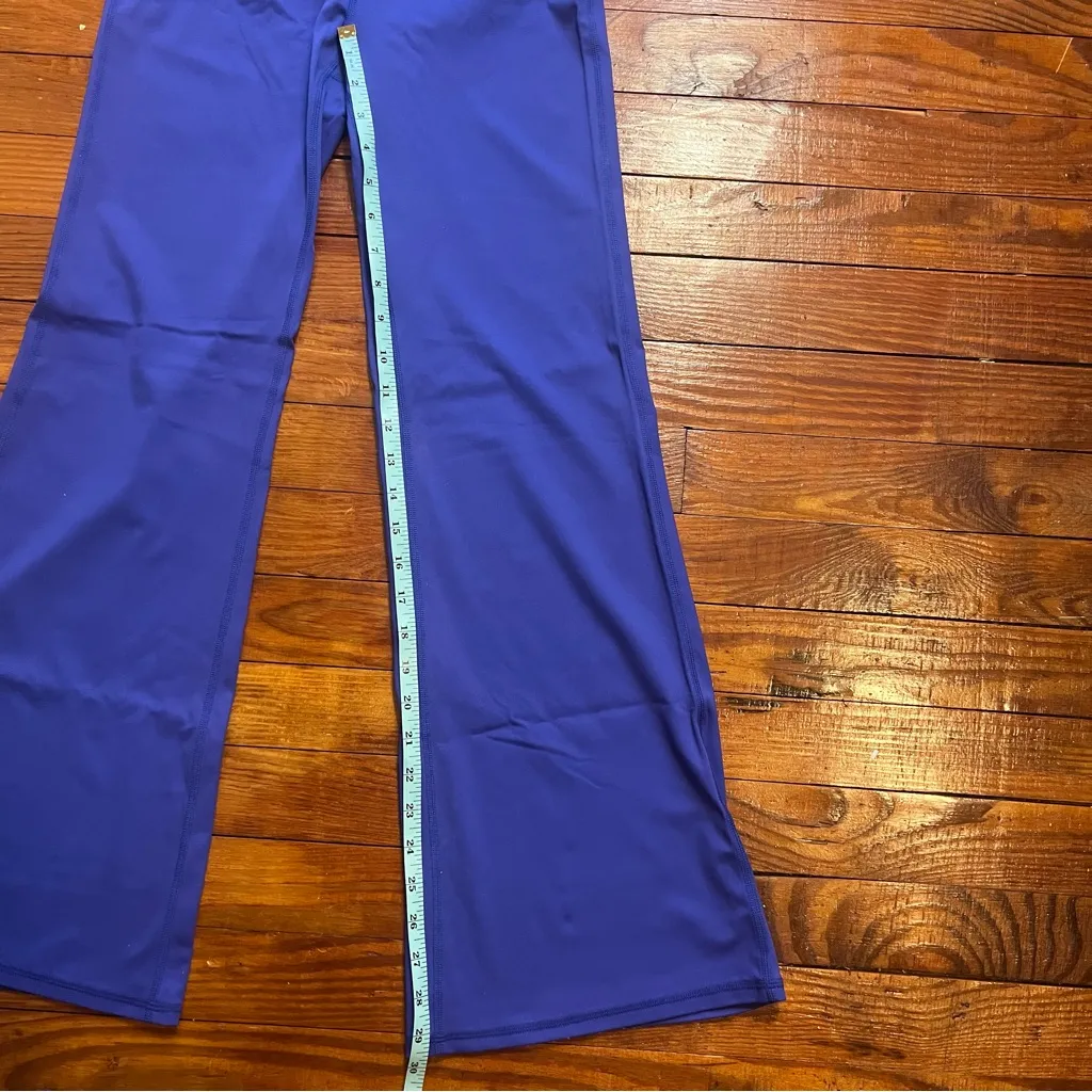 Blue Flared Bottoms Leggings Size M - Image 2