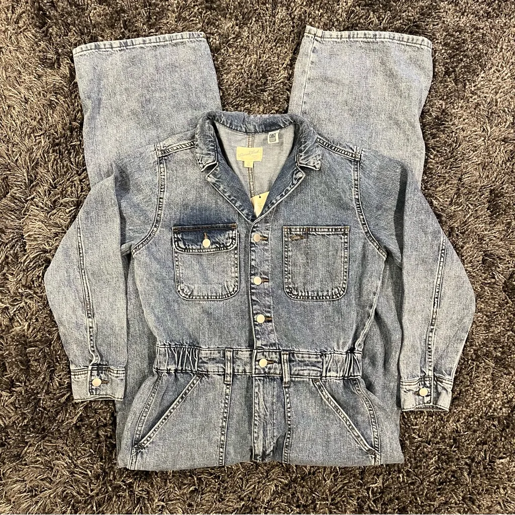 🌸NWT UNIVERSAL THREAD DENIM JUMPSUIT SIZE 8🌸 - Image 2
