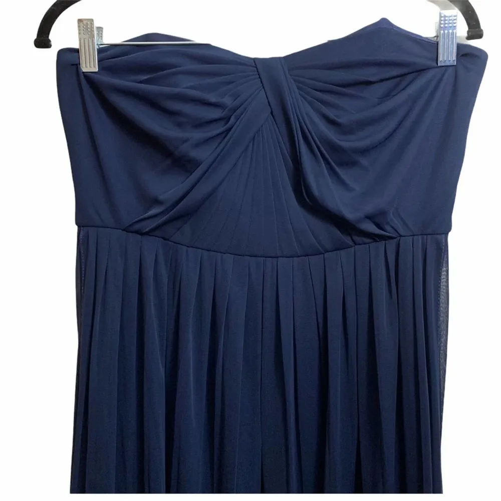 David’s Bridal Strapless Bridesmaid Dress - Image 3