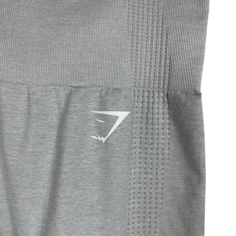 Gymshark Vital Seamless 2.0 Leggings in Light Grey Marl Size S - Image 5
