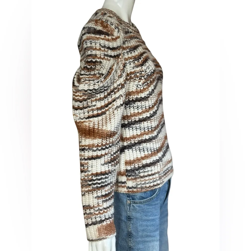 Ulla Johnson Marled Tapir Knit Daphne Pullover Sweater - Image 4