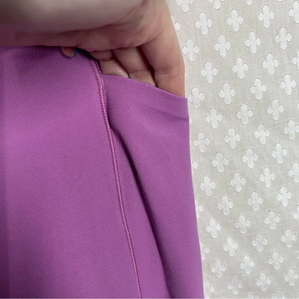 Athleta‎ Lilac Purple Salutation Stash Leggings - Image 3