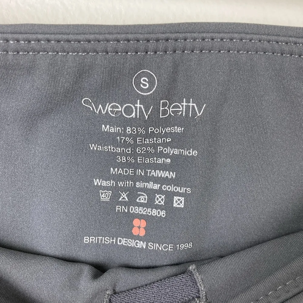 Sweaty Betty Athletic Shorts Women’s Size Small Gray Unlined Running Active - Image 6