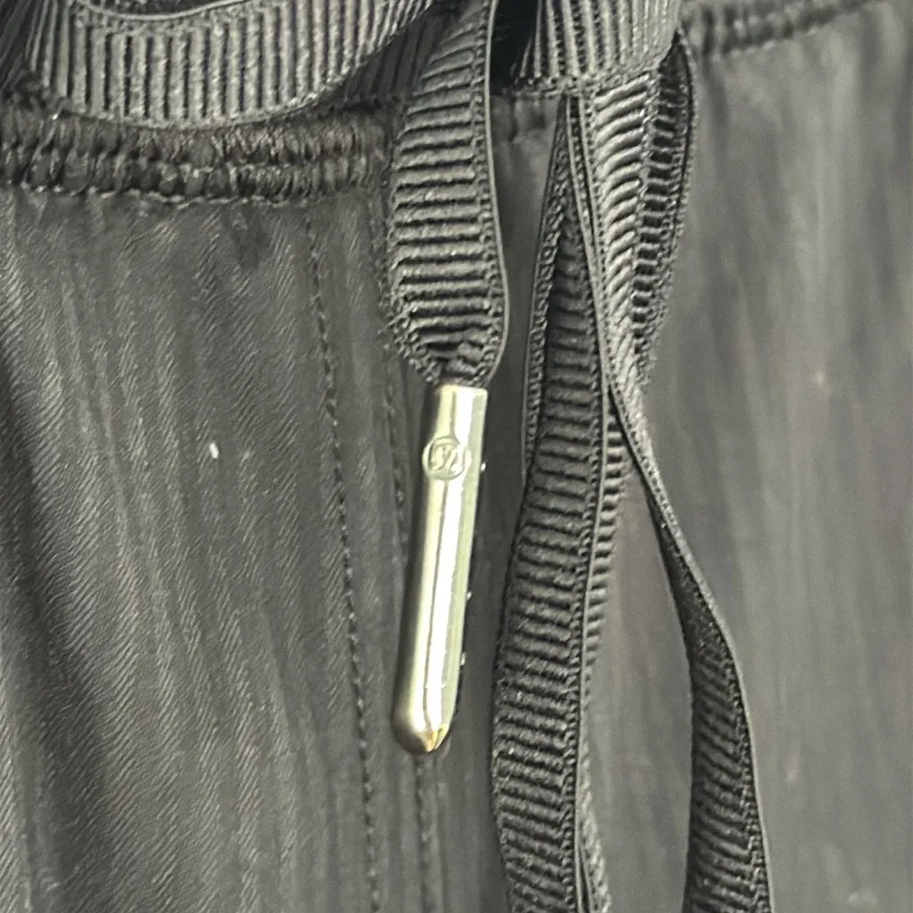 Lululemon Women's Black Jogger Pants Size 12 Exercise Workout - Image 2