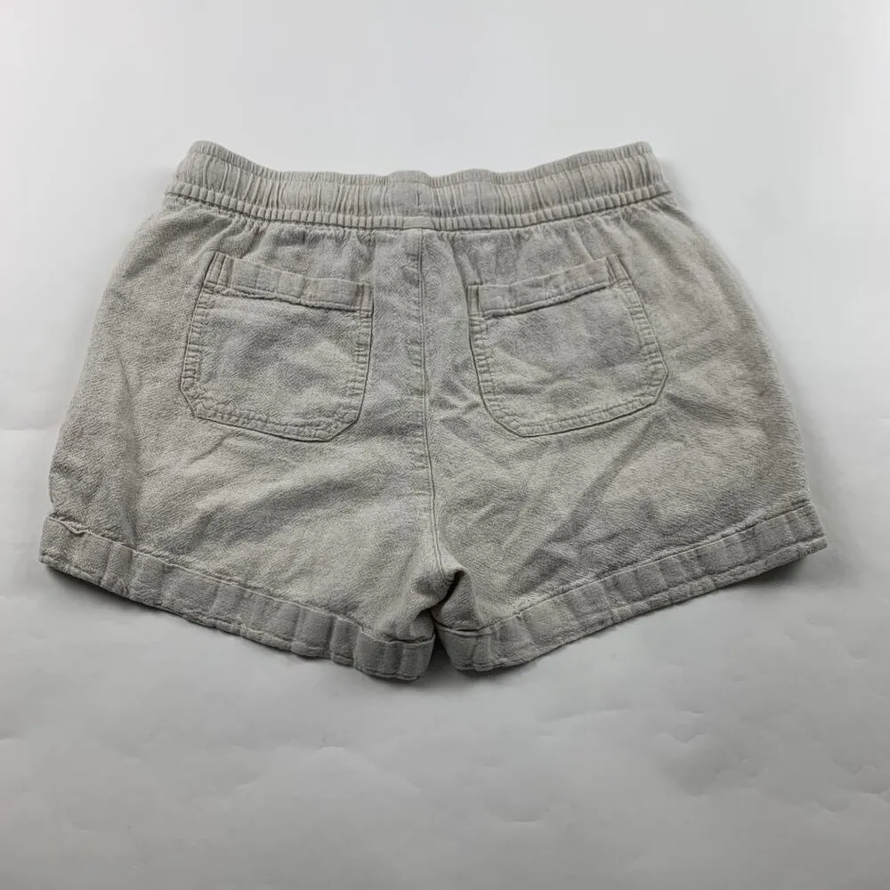Old Navy Flax Linen Blend High Rise Pull On Shorts XS - Image 5