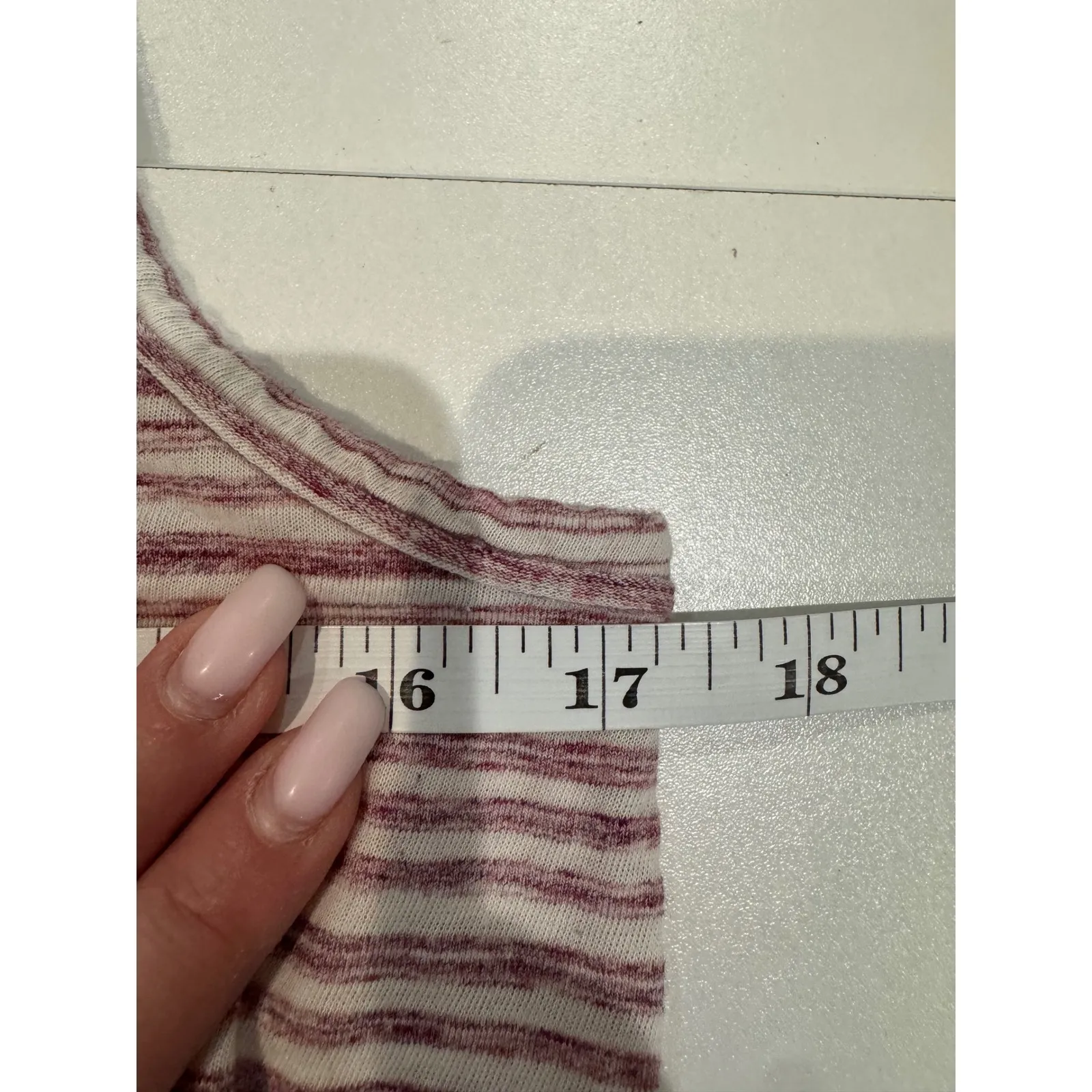 KUHL Womens Striped V Neck Sleeveless Tank Top Size S Athletic Athleisure - Image 7