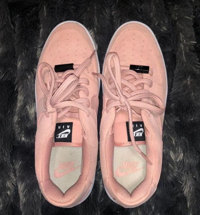 Nike Pink Air Force 1s - Image 3