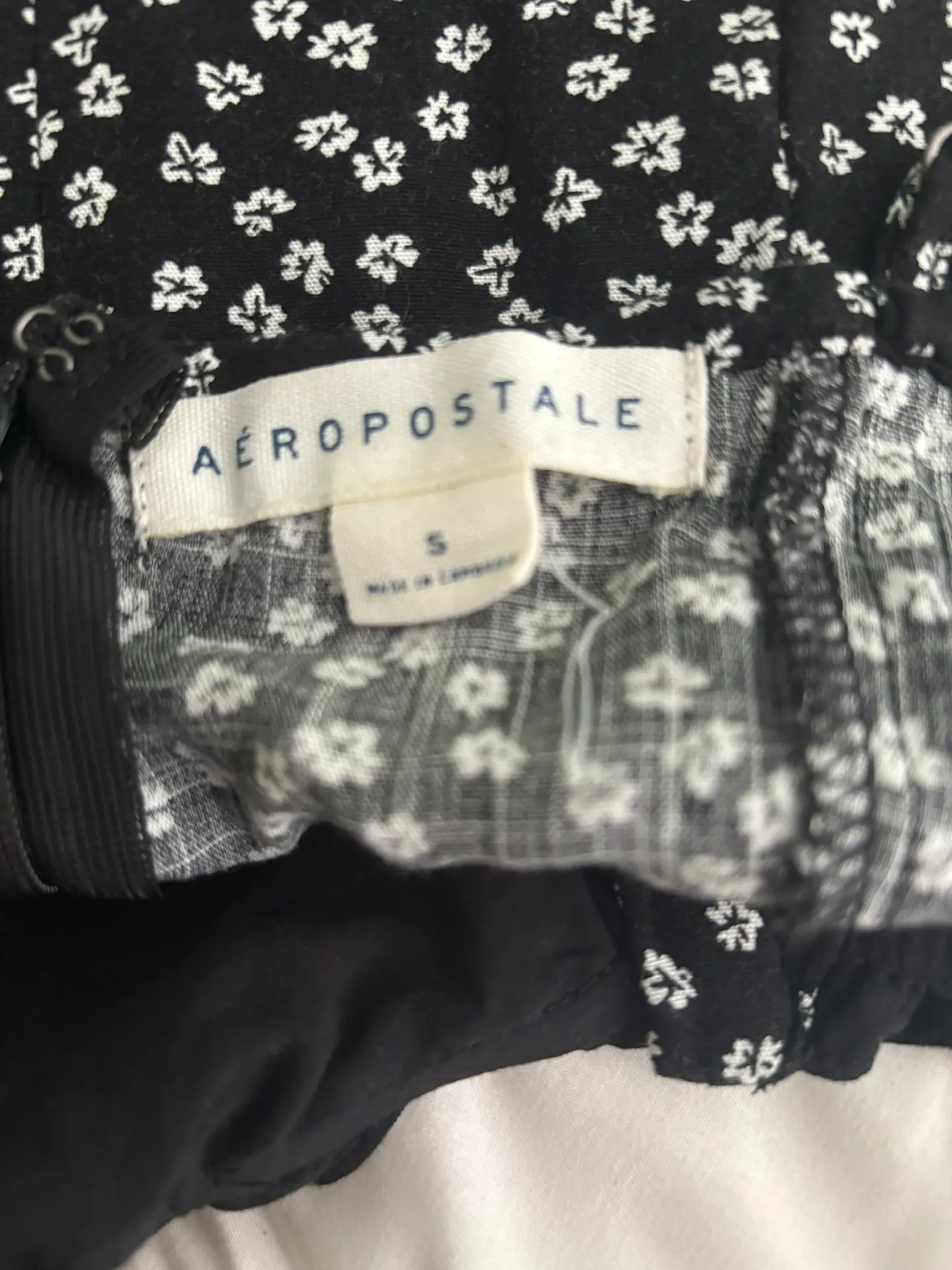 Black Floral Dress - Image 3