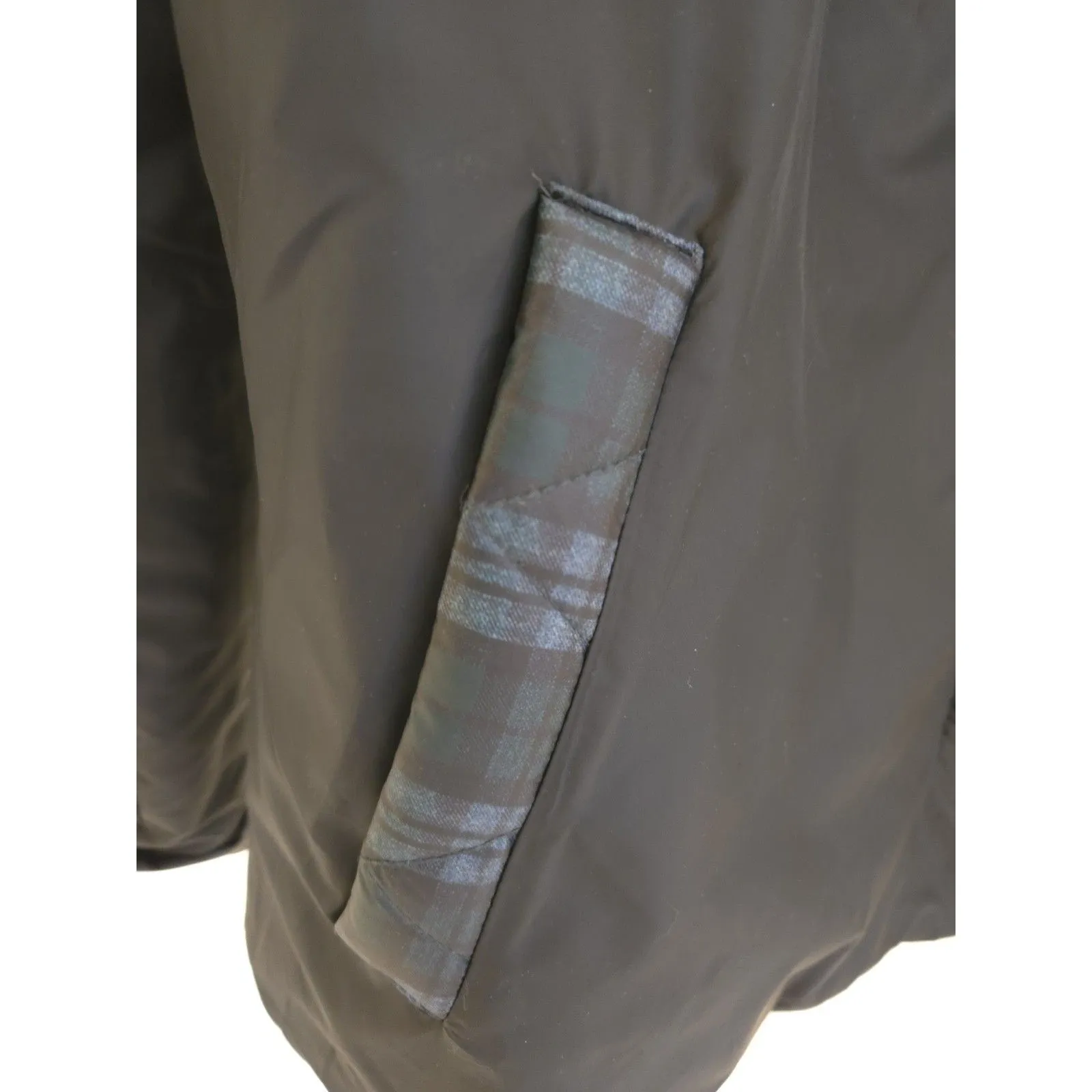 SASZOFONO Puffer Reversible Jacket Size 6 Small Quilted Warm Winter Coat - Image 10