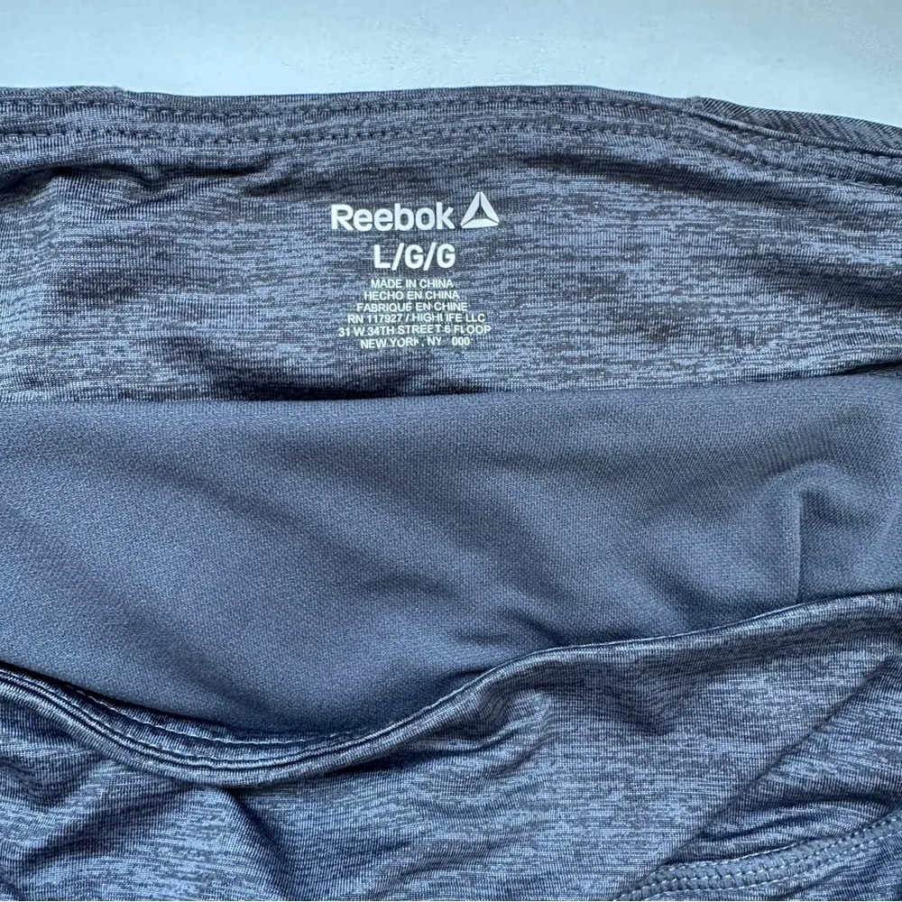 Reebok Gray Athletic Shorts Lightweight Performance - Image 3