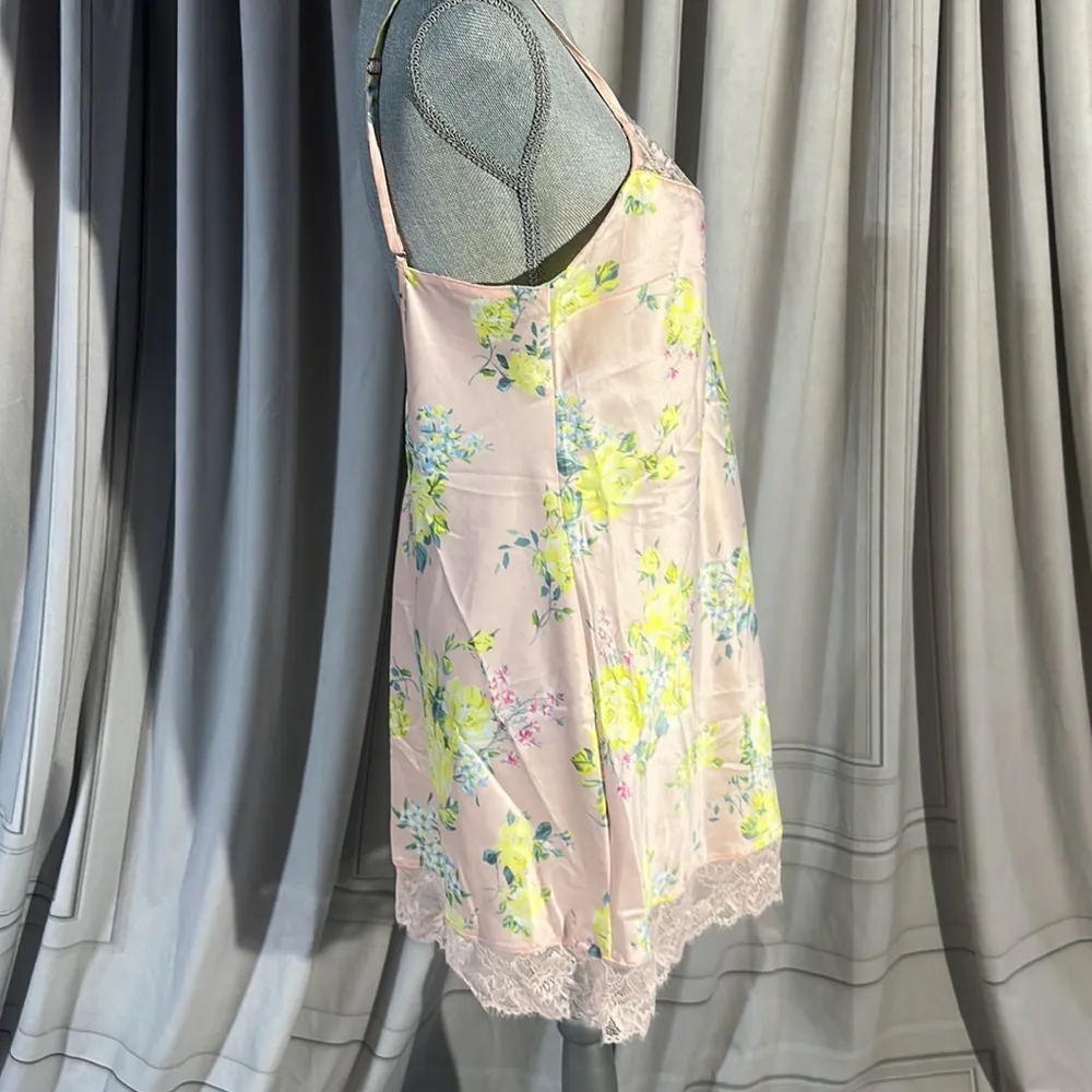 INC Sunny Rose Floral Chemise & Robe - Size M - NWT - Image 5