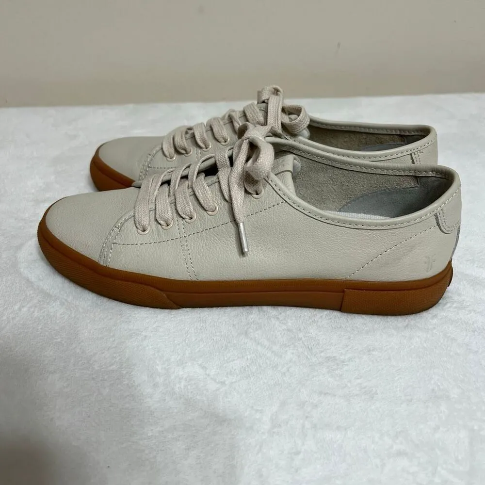 Frye Gia Low Lace Sneakers Ivory 8 Women - Image 3