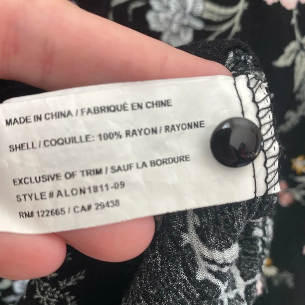 NWOT Umgee Black striped semi sheer pullover tunic▪️size S - Image 4