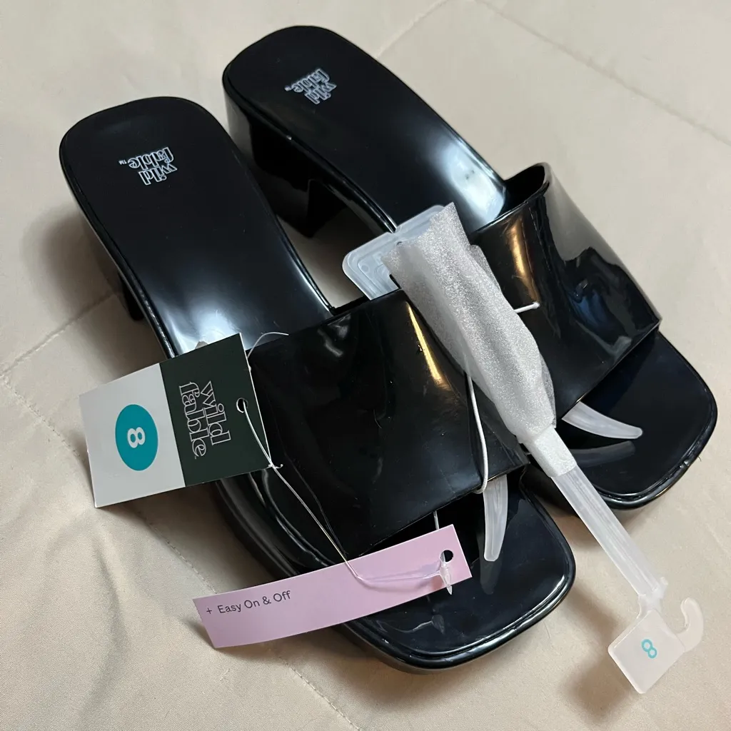 Wild Fable  Black Mules - Image 6