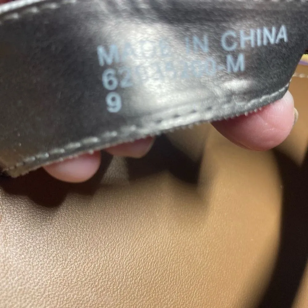 TALBOTS White Sandals Size 9 Fish Design‎ - Image 2