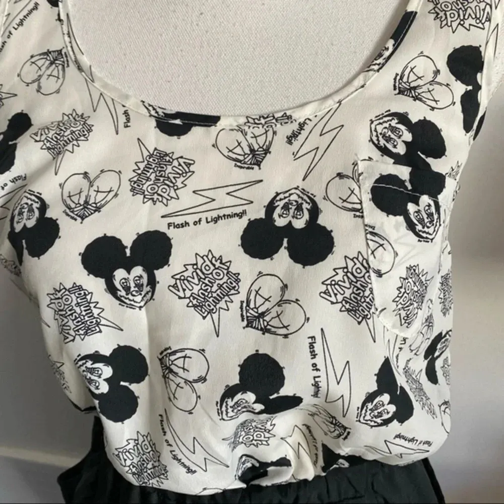 Paul NKC • Mickey Mouse Black White Pocket Dress - Image 3