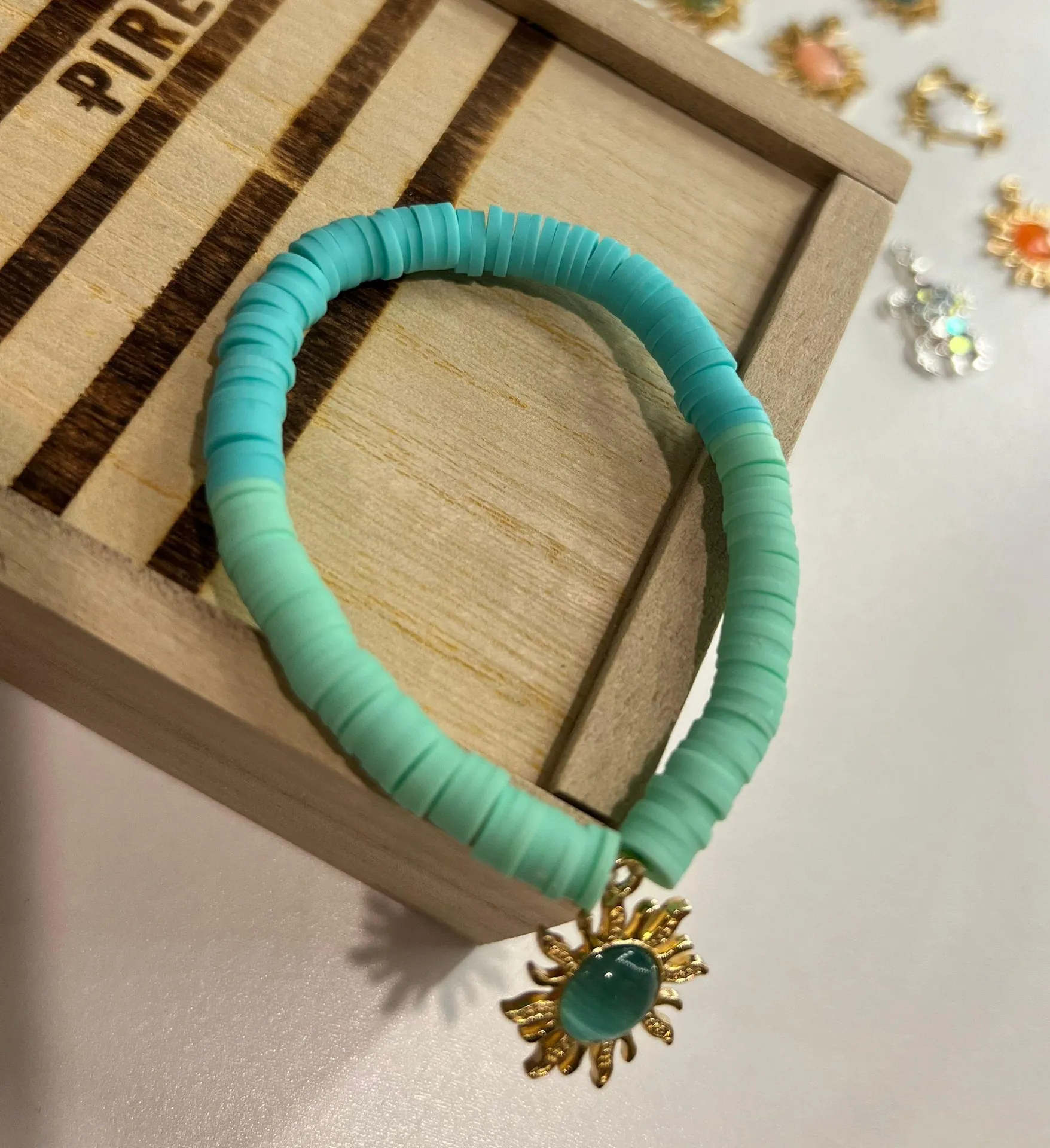 Handmade Unique Charmed Bracelet - Image 3