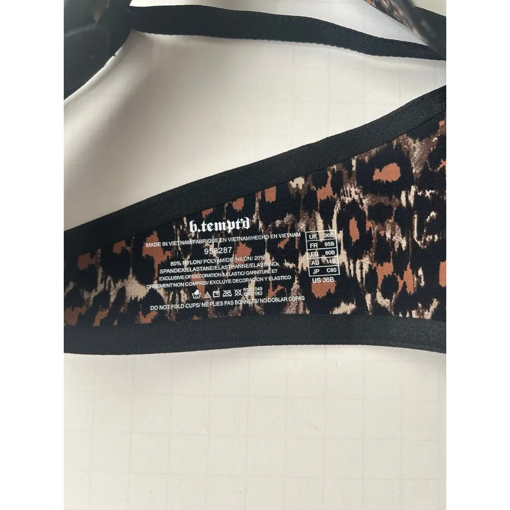 B.tempt'd by Wacoal 36B Women's Push-up Bra Black 958287 NEW - Image 7