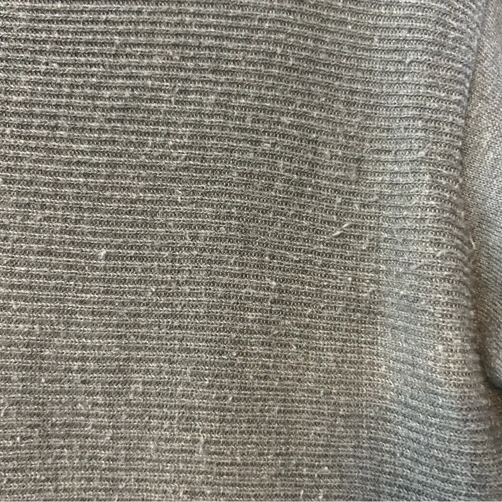 Ella Moss charcoal gray v-neck ribbed pullover sweater size large - Image 13