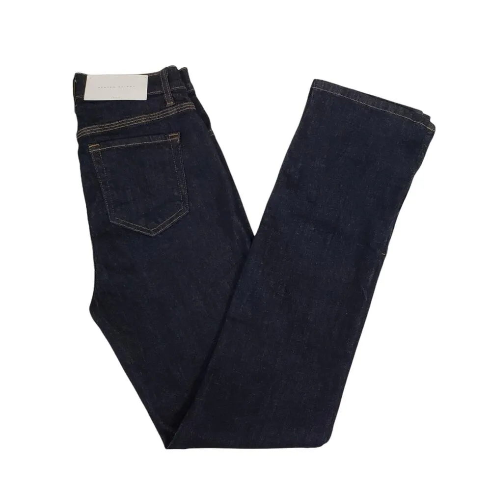 BLDWN Vented Hi Rise Skinny Jean Abyss Blue Dark Wash Women's 28 NEW - Image 5